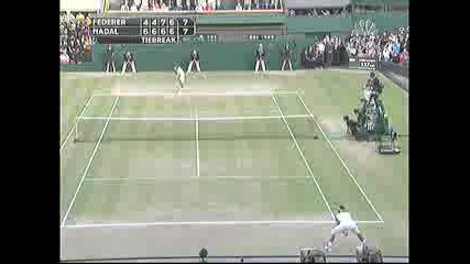 Wimbledon - Federer - Nadal - 1:2