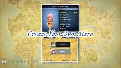 Dragon Quest Sentinels of the Starry Skies E3 2010 Debut Trailer [hq]