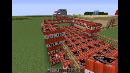 Minecraft Урок как се прави Tnt къща