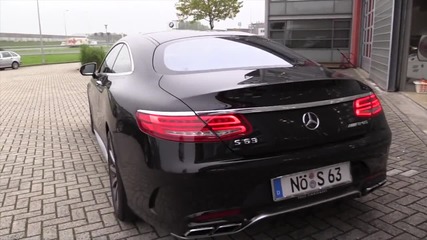 Mercedes- Benz S63 Amg Coupe 2015 Start Up In Depth Review Interior Exterior