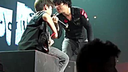 What Happens When Rockstars Let Fans On Stage...