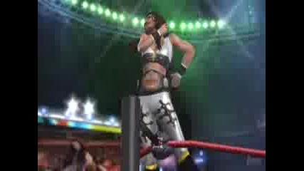Melina Entrance Raw Vs Smackdown 2008