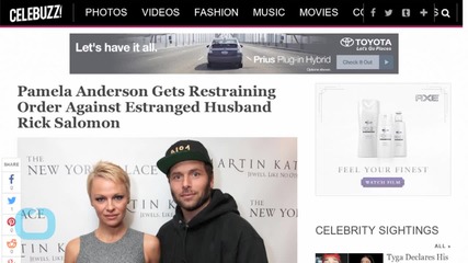 Pamela Anderson Gets Restraining Order Against Estranged Husband Rick Salomon