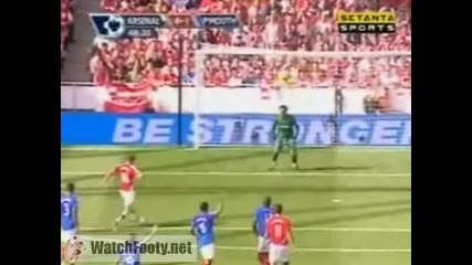 Arsenal 4 vs. Portsmouth 1