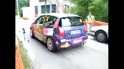 44.serbia Rally Avala Start Ekaterina Stratieva Citroen C2 R2 Max
