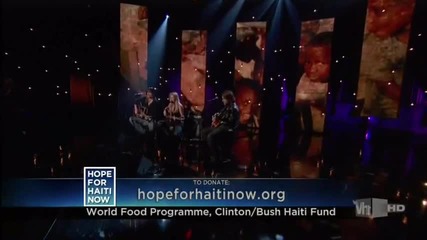 Hope for Haiti Now - A Global Benefit for Earthquake Relief. Sheryl Crow. Keith Urban & Kid Rock 