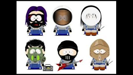 Slipknot Като South Park Човечета