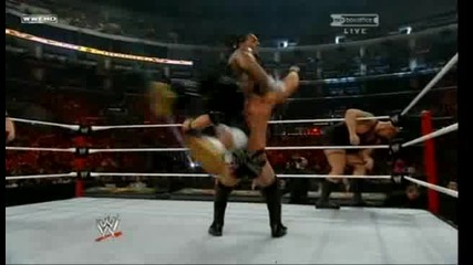 Summerslam 2009 Chris Jericho & Big Show vs Cryme Tyme [ Unified tag team chamionship]