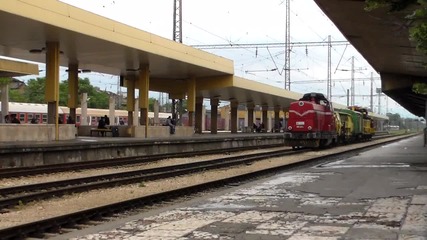 55 207 начело на ремонтен влак.