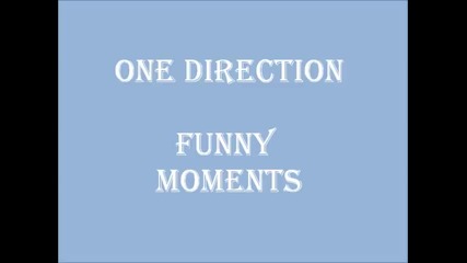 Забавни моменти с One Direction 2