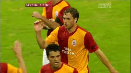 2011-07-28 Galatasaray vs Liverpool 3-0 Elmander (84) Friendly