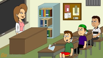 paul fails a spelling test-grounded