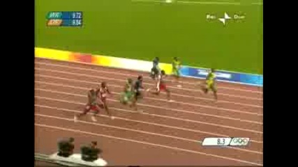 Usain Bolt - Световен Рекорд На 100м 