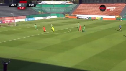 Литекс - Лудогорец 0:3 /първо полувреме/