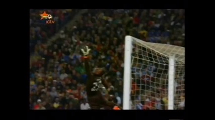 World Cup Уругвай - Гана 1:1 - Гол на Форлан 