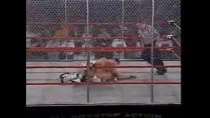 Aj Styles vs Jeff Jarett (cage match) 
