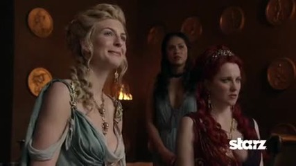 Spartacus blood and sand Глабен прави демонстрация (епизод 12 кадри) 
