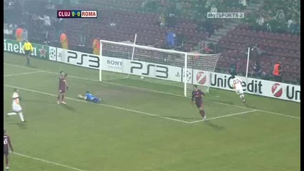 Cfr Cluj 1 - 1 As Roma