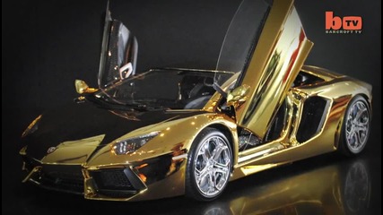 Светът на най-скъпите коли - Golden Lamborghini