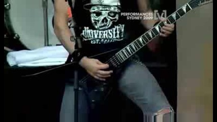 Bullet For My Valentine - Tears Dont Fall (big Day Out 2009)