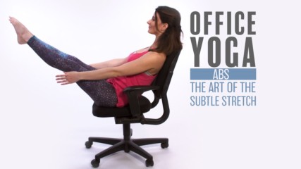 Office Yoga: Abs (aka "the Dorito")