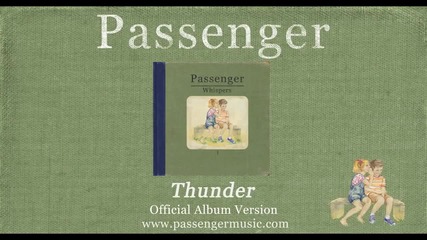 Passenger - Thunder ( Официално аудио )