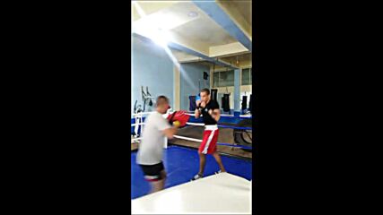 Boxing Training Emil Enchev