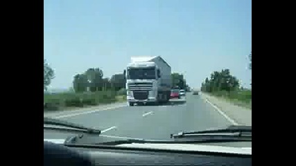 trucks on bulgarian roads 