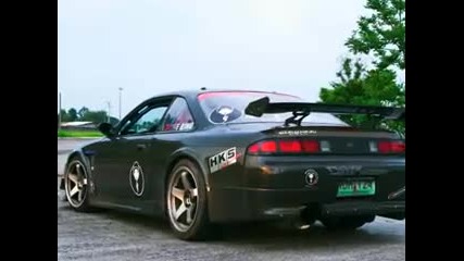 Carbon Fiber Bodykit Nissan S14.5 Drift Shakedown 
