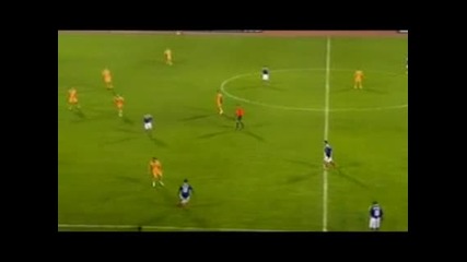 Видео Европейски футбол - Румъния - Франция 2 2.flv