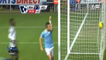 Нюкасъл 0:2 Манчестър Сити 12.01.2014