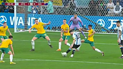 Аржентина - Австралия 1:0 /първо полувреме/