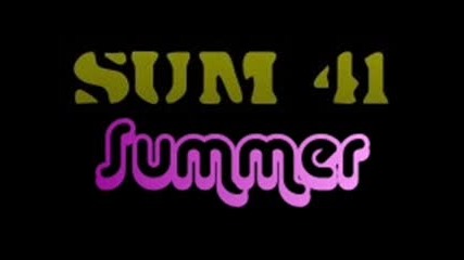 Sum 41 *summer* 