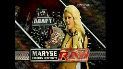 Maryse Is Drafted To Raw [13.04.09]