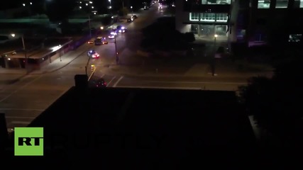 USA: Police in highway standoff after multiple shots fired at Dallas PD HQ