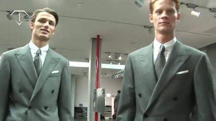 fashiontv Ftv.com - Milan Men F W 10 - 11 - Ermenegildo Zegna Backstage 