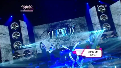 Tvxq - Catch Me @ Music Bank (26.10.2012)
