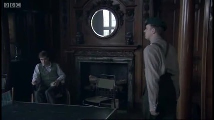 Robert Pattinson in the bath - The Haunted Airman - Bbc 