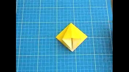 как да си направим оригами жаба 
