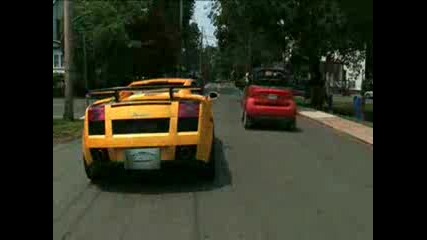 Smart Car Vs Lamborghini