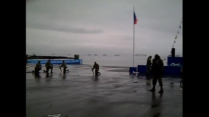 Морската Пехота на Русия - Демонстрация