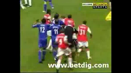 Chelsea - Arsenal Fight