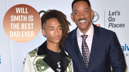 Jaden Smith isn't bothered by his dad's trolling