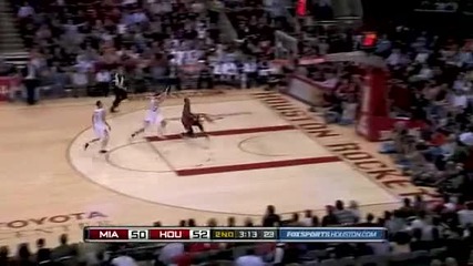 Miami Heat @ Houston Rockets 125 - 119 [highlights] - 29.12.2010