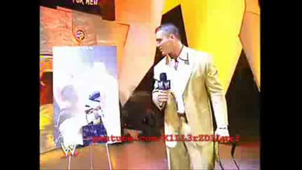 Randy Orton attacks Evolution Triple H Batista Ric Flair amp Burn in my Light 