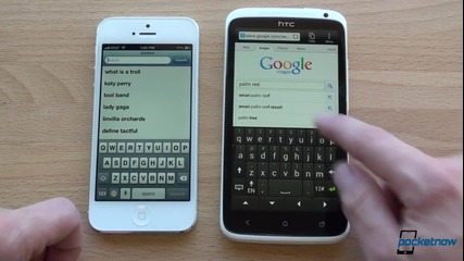 iphone 5 vs. Htc One X