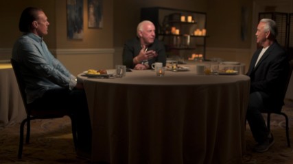 Ric Flair compares two current-day foes to his rivalry with Ricky Steamboat on Table for 3 (WWE Network Exclusive)