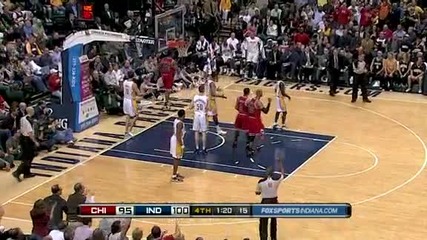 Индиана Пейсърс 115:108 Чикаго Булс (18 - 03 - 2011г.) 