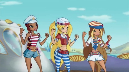 Winx Club Harmonix! Flora, Aisha and Stella