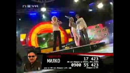 Вип брадър 3 емилия подкрепя Милко и пее Ти си луд